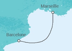 Itinéraire -  France - Costa Croisières