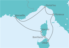 Itinéraire -  Rois et Empereurs - CFC Compagnie Française de Croisières