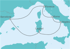 Itinéraire -  Italie - Disney Cruise Line