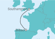 Itinéraire -  Espagne - Disney Cruise Line