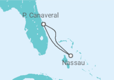 Itinéraire -  Bahamas - Disney Cruise Line