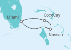 Itinéraire -  États-Unis - Royal Caribbean