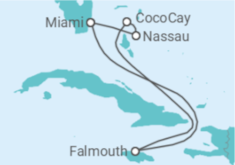 Itinéraire -  Bahamas, Jamaique - Royal Caribbean