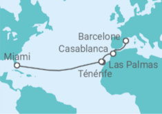Itinéraire -  Maroc, Espagne - Virgin Voyages