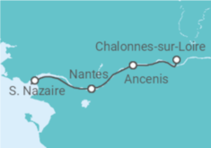 Itinéraire -  Croisière famille - La Loire et ses châteaux, un héritage royal (formule port/port) - CroisiEurope