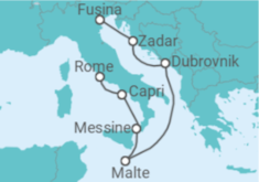 Itinéraire -  Tesoros y monumentos - Regent Seven Seas