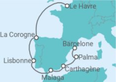 Itinéraire -  Icônes ibériques
- Regent Seven Seas