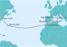 Itinéraire -  Espagne, Maroc - Regent Seven Seas