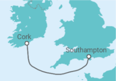 Itinéraire -  Irlande TI - MSC Croisières