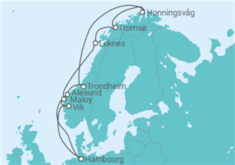 Itinéraire -  Norvège TI - Costa Croisières