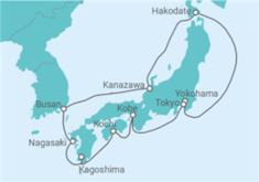 Itinéraire -  Japon, Corée Du Sud TI - Costa Croisières