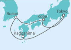 Itinéraire -  Japon, Corée Du Sud TI - MSC Croisières