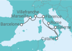 Itinéraire -  France - Norwegian Cruise Line