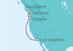 Itinéraire -  Alaska - Princess Cruises