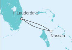 Itinéraire -  Bahamas - Disney Cruise Line
