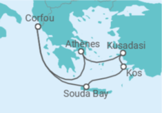Itinéraire -  Turquie, Grèce - AIDA