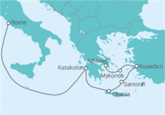 Itinéraire -  Grèce, Turquie - Royal Caribbean