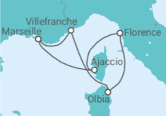 Itinéraire -  Escapade Impériale - CFC Compagnie Française de Croisières