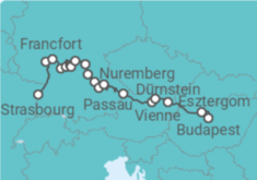 Itinéraire -  De Strasbourg à Budapest, une croisière transeuropéenne - Vols inclus - CroisiEurope