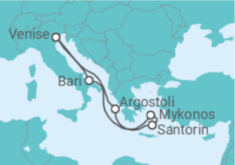 Itinéraire -  Le Sillage de Calypso - Costa Croisières