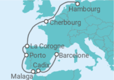 Itinéraire -  Espagne, Portugal, France - Costa Croisières