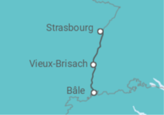 Itinéraire -  LAlsace et la Suisse en fête : Croisière alliant un savoir-faire exceptionnel, des saveurs uniques e - CroisiEurope