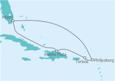 Itinéraire -  Iles Vierges Britanniques, Saint Martin - Boissons incluses - Celebrity Cruises