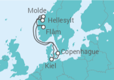 Itinéraire -  Norvège, Allemagne - Boissons incluses - MSC Croisières