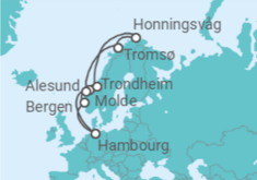 Itinéraire -  Norvège - Boissons incluses - MSC Croisières