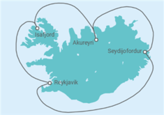 Itinéraire -  Islande - Celebrity Cruises