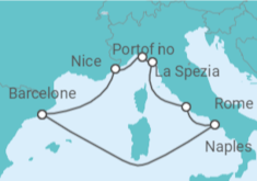 Itinéraire -  France, Italie - Celebrity Cruises