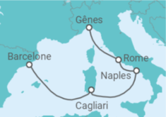 Itinéraire -  Italie - Boissons incluses - Costa Croisières