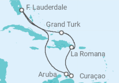 Itinéraire -  Bahamas, République Dominicaine, Curaçao, Aruba - Carnival