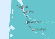 Itinéraire -  La région du Médoc (formule port/port) - CroisiEurope