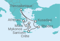 Itinéraire -  Égée Idyllique - Celestyal Cruises