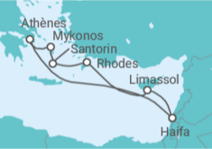 Itinéraire -  Méditerranée Orientale - Royal Caribbean