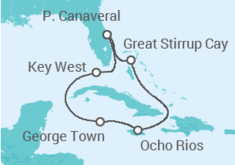 Itinéraire -  États-Unis, Iles Caiman, Jamaique - Norwegian Cruise Line