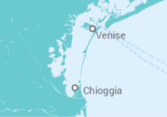 Itinéraire -  Les trésors de Venise (formule port/port) - CroisiEurope