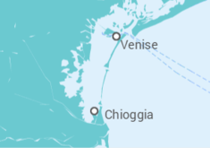 Itinéraire -  Noël dans la lagune de Venise (formule port/port) - CroisiEurope