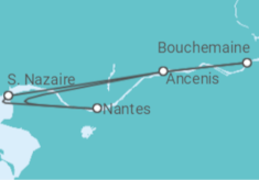 Itinéraire -  La Loire, un héritage Royal (formule port/port) - CroisiEurope