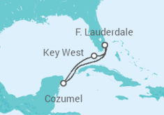 Itinéraire -  États-Unis, Mexique - Celebrity Cruises