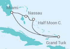 Itinéraire -  Bahamas - Carnival