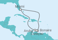 Itinéraire -  Aruba, Curaçao - Celebrity Cruises