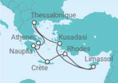 Itinéraire -  Turquie, Grèce - Celebrity Cruises