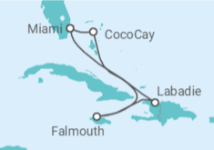 Itinéraire -  Jamaique - Royal Caribbean
