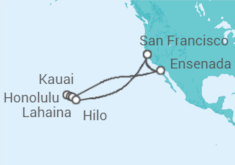 Itinéraire -  Hawaï - Princess Cruises