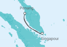 Itinéraire -  Malaisie - Royal Caribbean