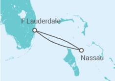 Itinéraire -  Bahamas - Disney Cruise Line