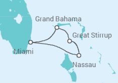 Itinéraire -  Bahamas - Norwegian Cruise Line