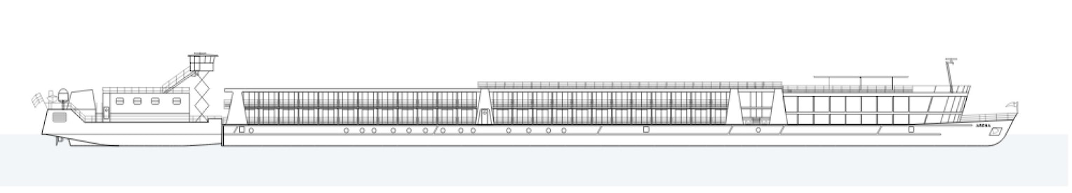 Profil des ponts du MS Arena